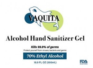 Vaquita, Alcohol Hand Sanitizer Gel